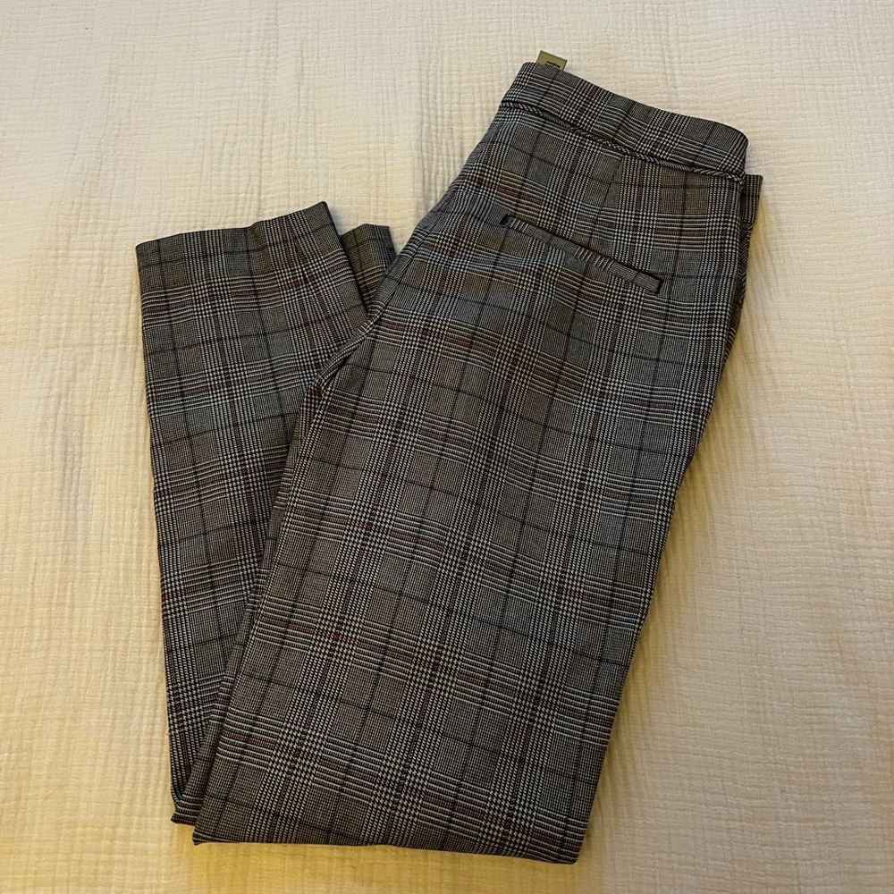 H&M plaid pants